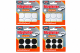 REINEX Filzgleiter Dia 30 & 22 mm sort., s&w