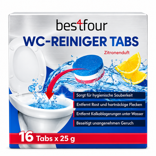 Bestfour WC-Reiniger Tabs 16 x 25 g