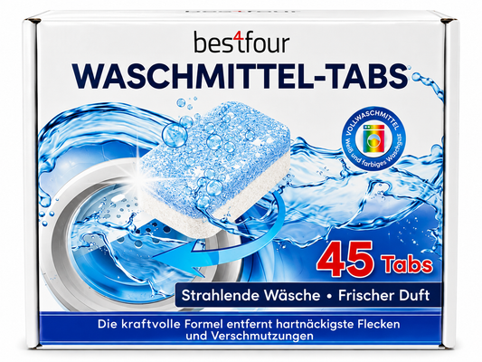 Bestfour Waschmitteltabs 45 x 25 g