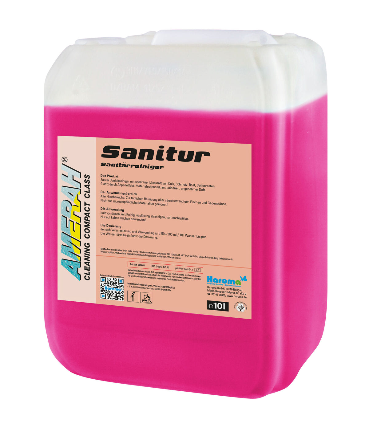 AMERAH Sanitur Sanitary Maintenance Cleaner - 10l