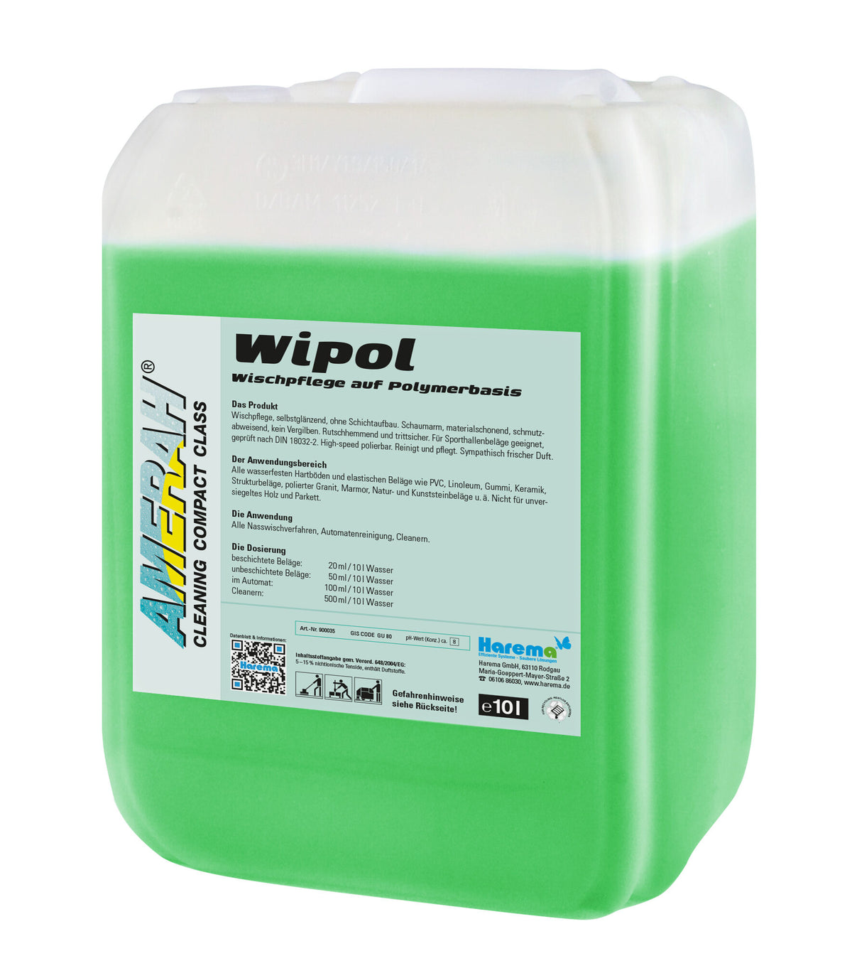 AMERAH Wipol Polymer-based Floor Cleaner - 10l